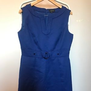 Blue Sleeveless Dress- Size 12
